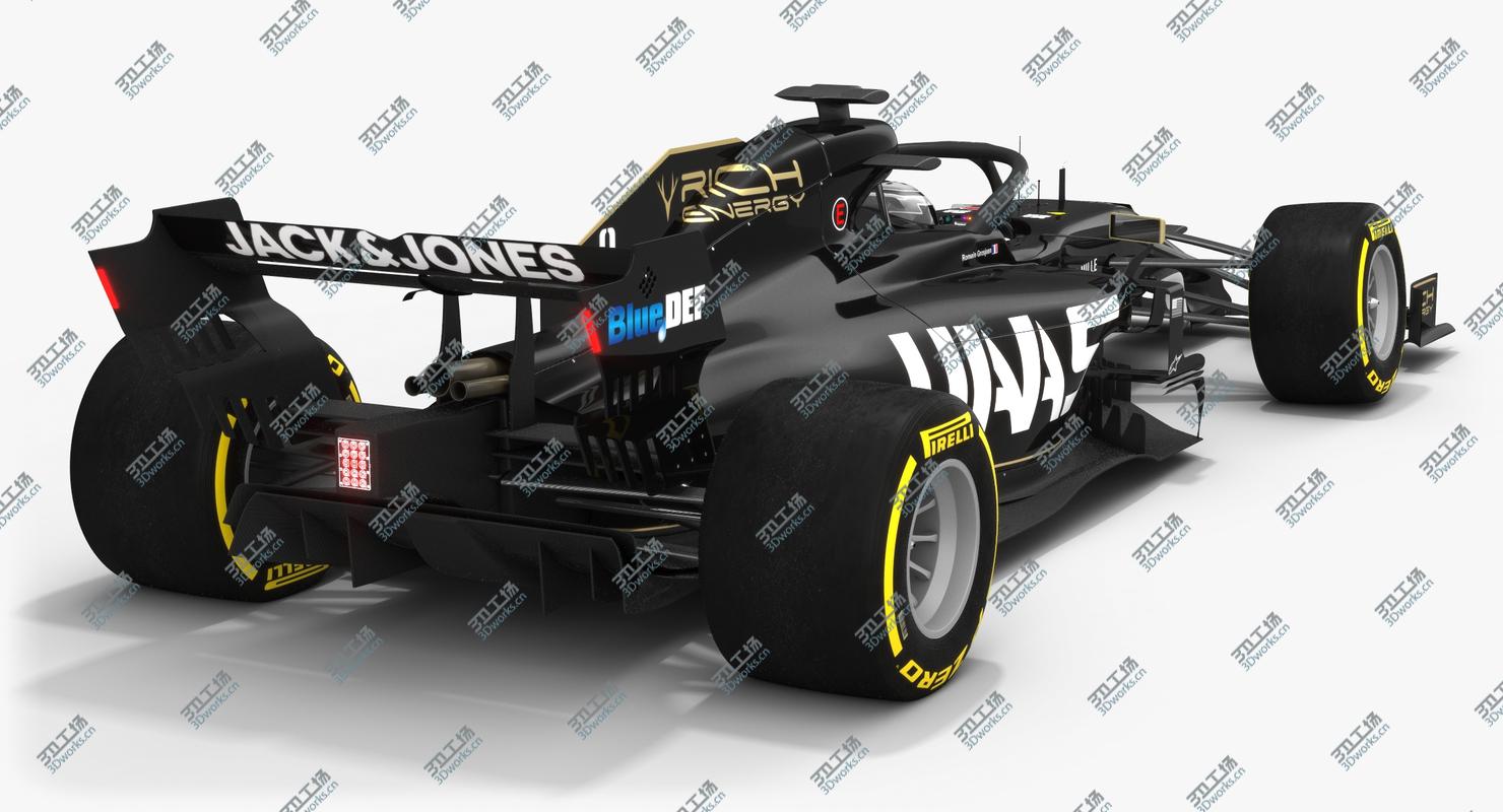 images/goods_img/202105071/Haas F1 VF-19 Formula 1 Season 2019 3D model/4.jpg